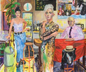 Stilles Wasser 2024 140 x 165 cm Acryl a.L. ergebnis